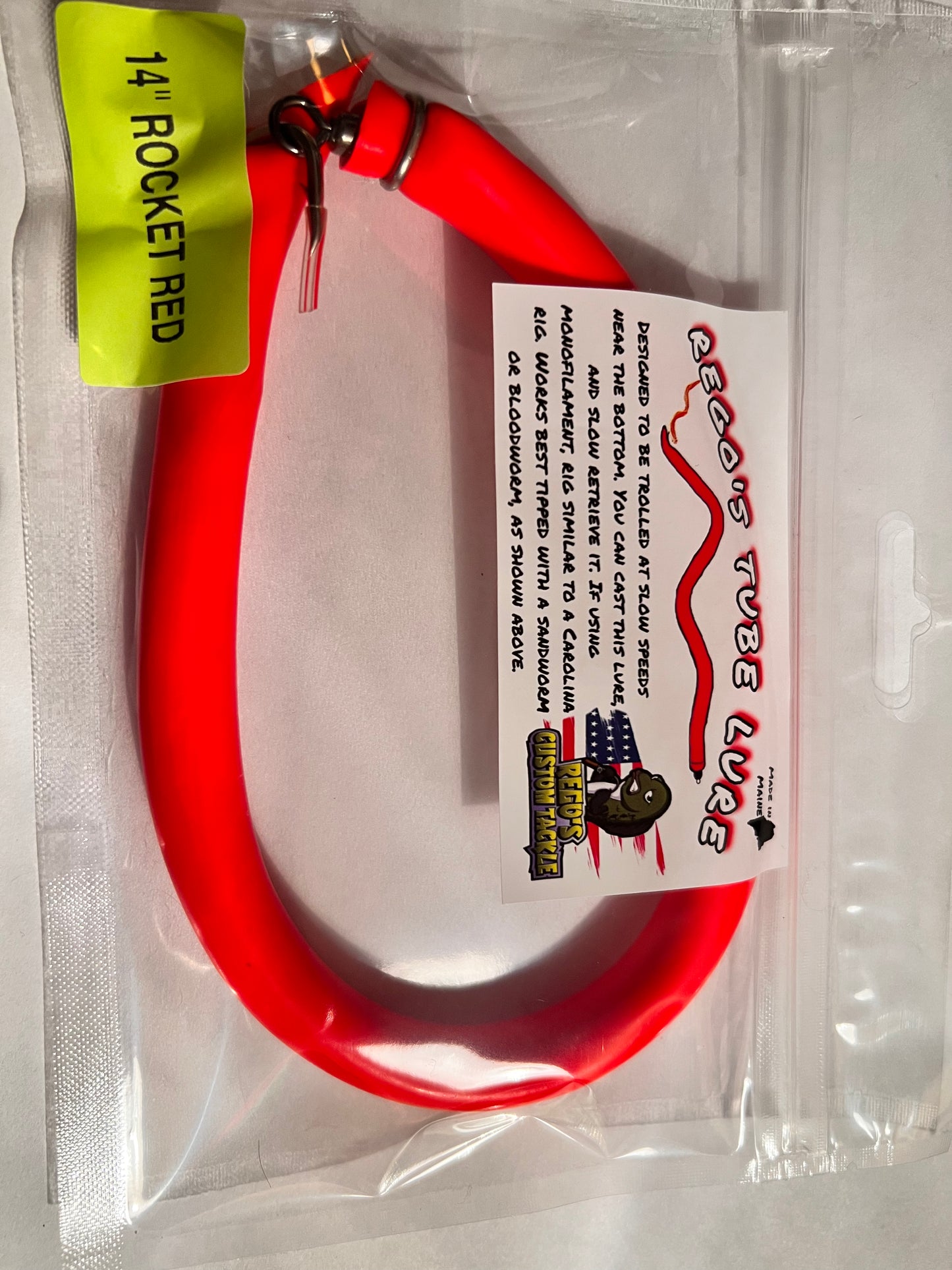 14” Striper / Barracuda Tube Lure